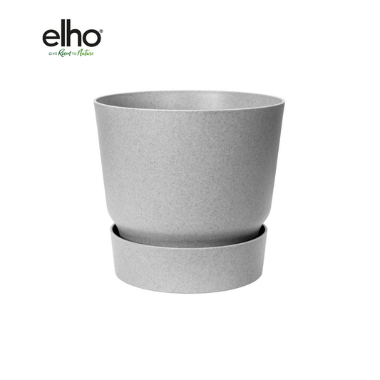 Elho Greenville Round pot, grey - D39 x H37