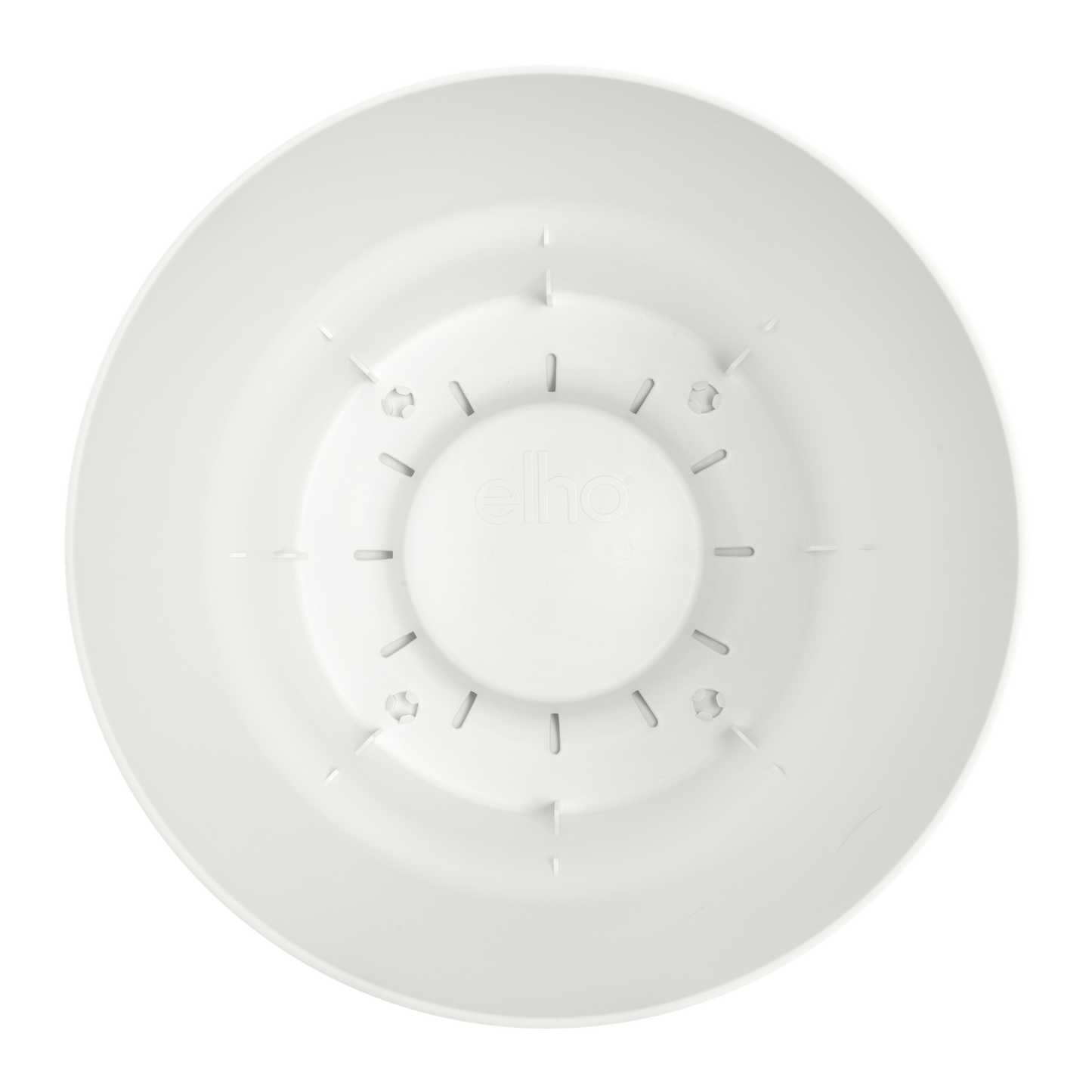 Pot elho Greenville Round white - D30 x H28