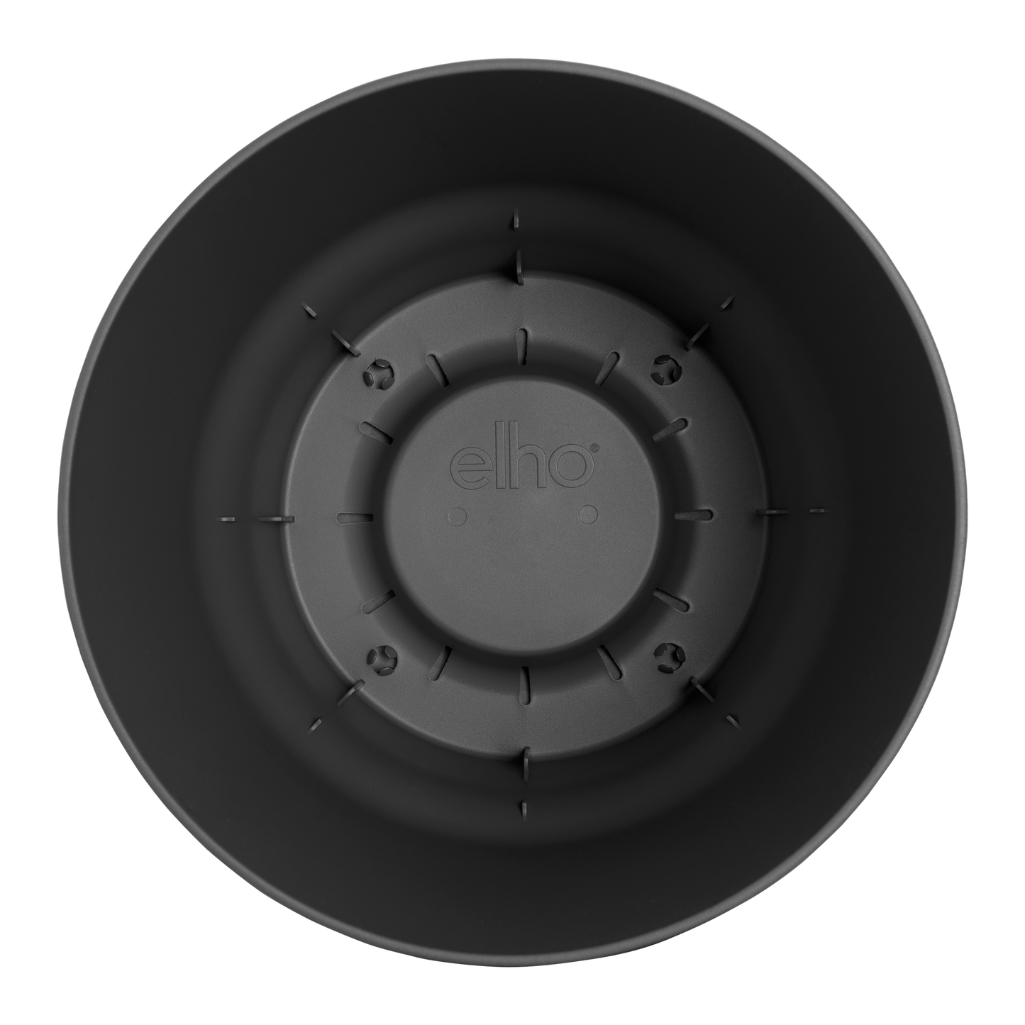 Pot elho Greenville Round black - D30 x H28