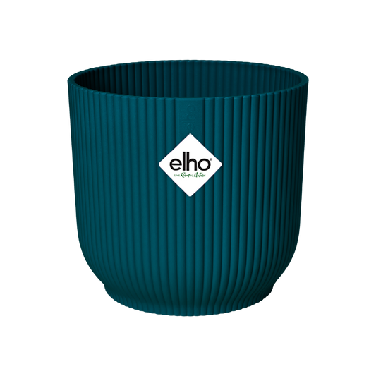 Elho Vibes Fold Round blue pot - D25 x H23